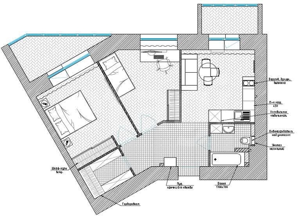 
  Продается 2-комн. квартира 67 м². Фото 20.