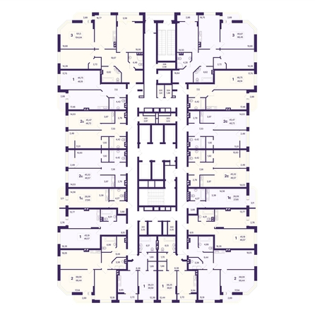 
  Продается 1-комн. квартира 48.19 м², в ЖК Астон. Шесть звёзд, 1. Фото 1.