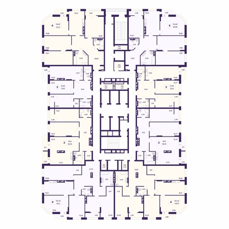 
  Продается 4-комн. квартира 132.21 м², в ЖК Астон. Шесть звёзд, 1. Фото 1.