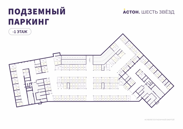 
  Продается парковка 19.2 м², в ЖК Астон. Шесть звёзд, 1. Фото 1.
