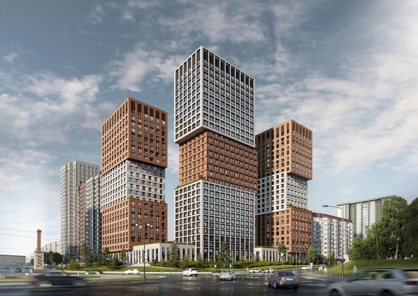 
  Продается 1-комн. квартира 38.5 м², в ЖК Лемонт, башня Маре. Фото 1.