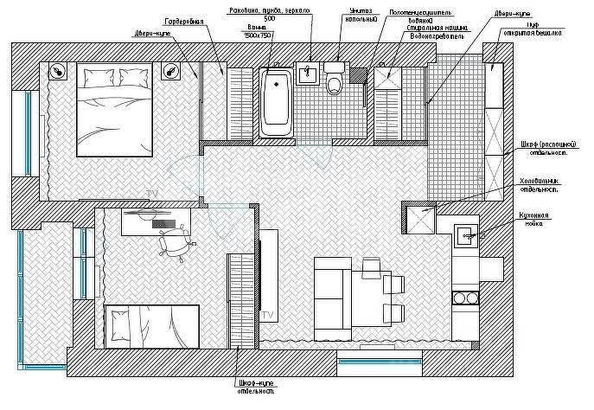 
  Продается 3-комн. квартира 60 м², в ЖК Чкалов, дом 1. Фото 24.