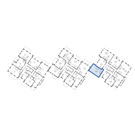 
  Продается 3-комн. квартира 83.64 м², в ЖК Спектр, дом 10. Фото 2.