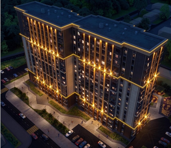 
  Продается 1-комн. квартира 42.1 м², в ЖК Гильдия. Фото 2.