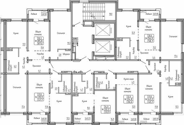 
  Продается 3-комн. квартира 87.6 м², в ЖК Самоцветы, Бирюза дом 2. Фото 3.