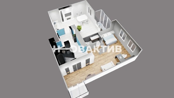 
   Продам 3-комнатную, 97 м², Ядринцевская ул, 57

. Фото 25.