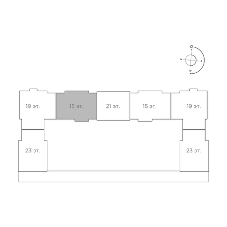 
   Продам 2-комнатную, 43.9 м², Дом Нобель

. Фото 2.