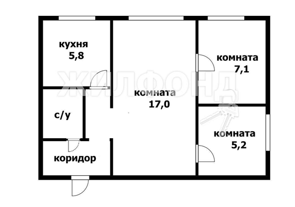 
   Продам 2-комнатную, 39.8 м², Путевая ул, 4

. Фото 4.