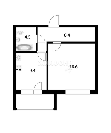 
   Продам 1-комнатную, 40.9 м², Аникина ул, 31

. Фото 12.