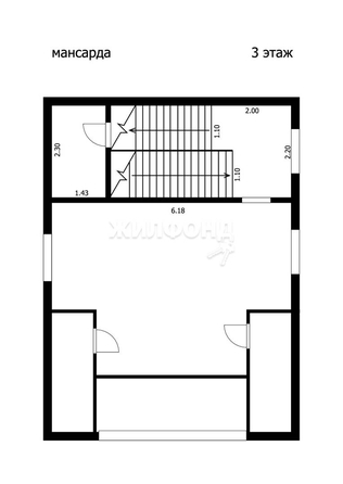 
   Продам дом, 252.8 м², Новосибирск

. Фото 21.