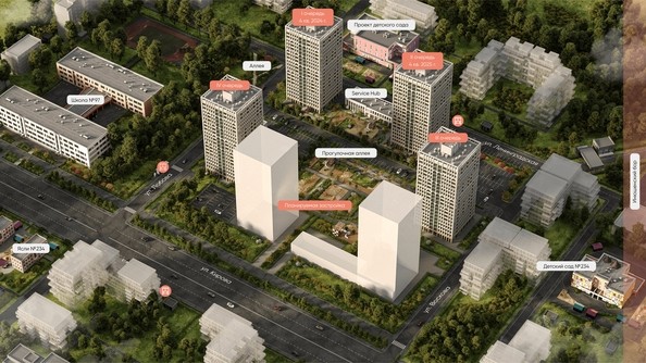 
   Продам 2-комнатную, 53.32 м², Balance (Баланс), 3 очередь

. Фото 1.