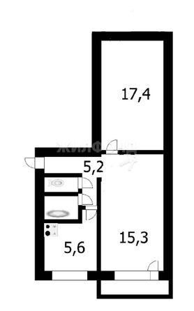 
   Продам 2-комнатную, 44.4 м², Планировочная ул, 3/1

. Фото 4.