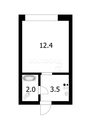 
   Продам студию, 17.9 м², Журавлева ул, 11

. Фото 15.