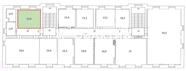 
   Продам офис, 16 м², Серебренниковская ул, 13

. Фото 1.