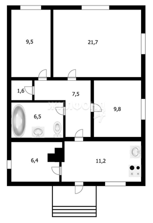 
   Продам дом, 74.2 м², Коченево

. Фото 27.