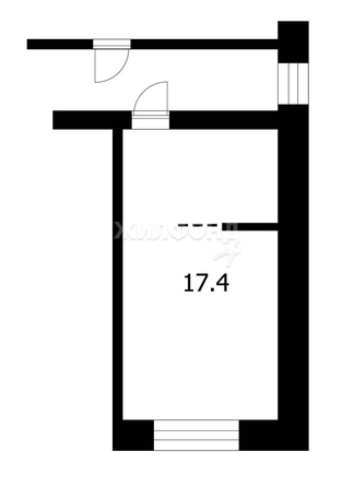 
   Продам комнату, 17.4 м², Ватутина ул, 6

. Фото 14.