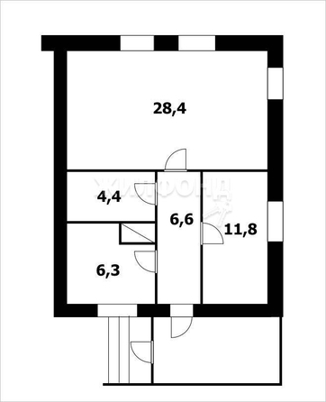 
   Продам дом, 57.5 м², Коченево

. Фото 10.