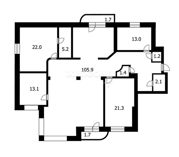 
   Продам 5-комнатную, 186.9 м², Октябрьская ул, 81

. Фото 29.