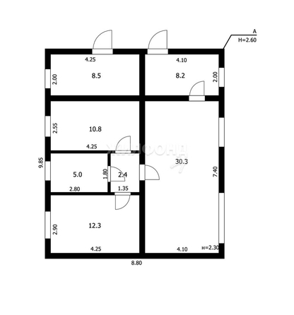 
   Продам дом, 81.2 м², Верх-Ирмень

. Фото 9.