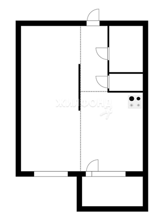 
   Продам 1-комнатную, 35.1 м², Кирова ул, 322

. Фото 10.