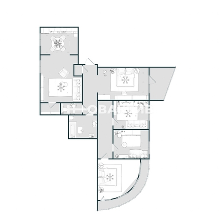 
   Продам 4-комнатную, 126.8 м², Бориса Богаткова ул, 65

. Фото 51.