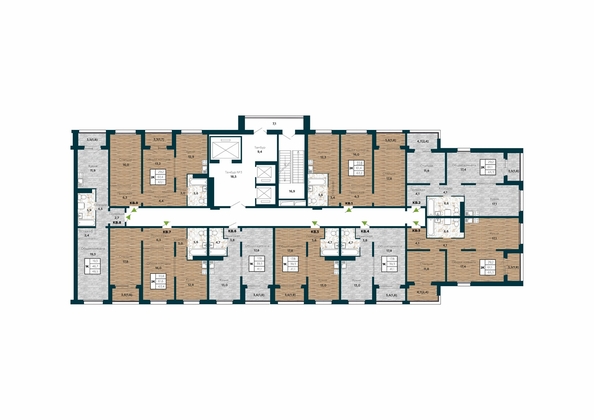 
   Продам 2-комнатную, 63.4 м², Галактика, дом 5 Плутон

. Фото 1.