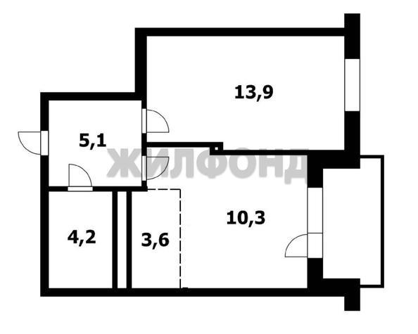 
  Продается 2-комн. квартира, 37.1 м², ЖК Аквамарин, дом 3
. Фото 22.