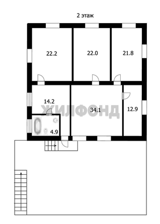 
   Продам дом, 394.2 м², Новосибирск

. Фото 23.