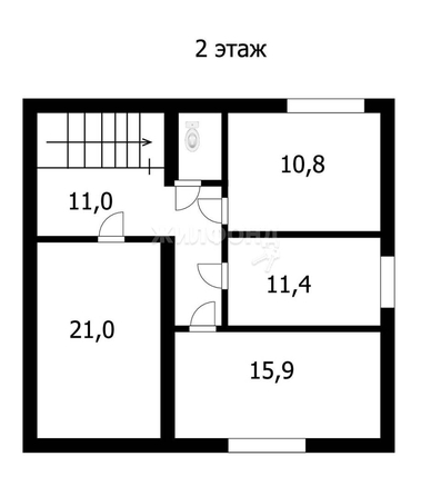 
   Продам дом, 192.3 м², Новосибирск

. Фото 28.