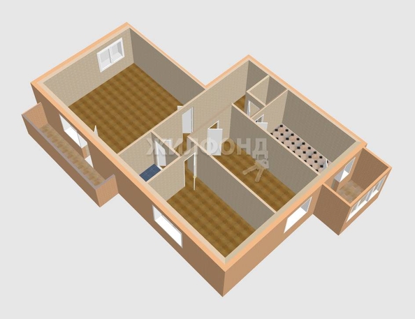 
   Продам 3-комнатную, 94.5 м², Галущака ул, 17

. Фото 13.