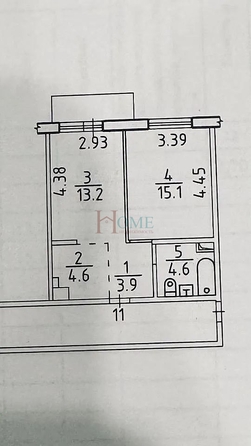 
  Сдам в аренду 2-комнатную квартиру, 43 м², Новосибирск

. Фото 8.