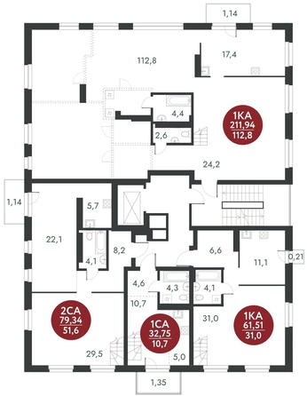 
   Продам студию, 32.75 м², Скандинавские кварталы, дом 1

. Фото 1.