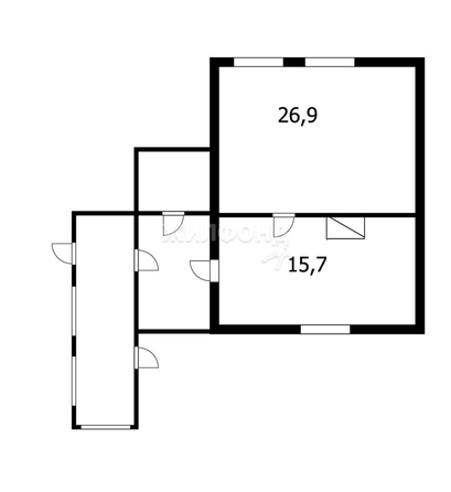 
   Продам дом, 42.7 м², Новомошковское

. Фото 19.