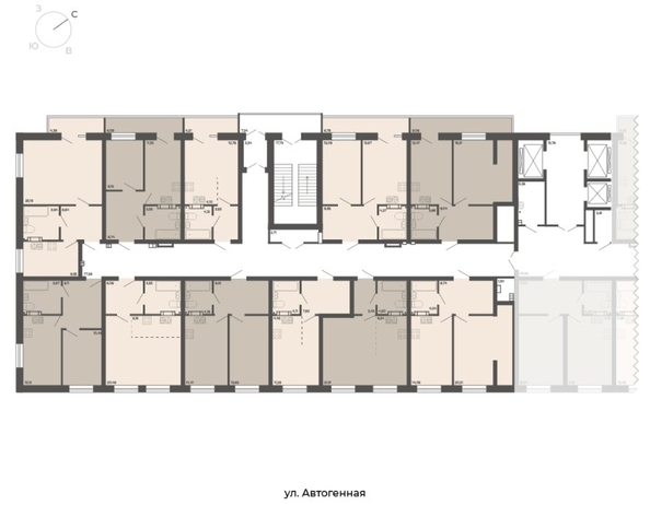 
   Продам 1-комнатный апартамент, 29.12 м², Автогенная ул, 75

. Фото 1.