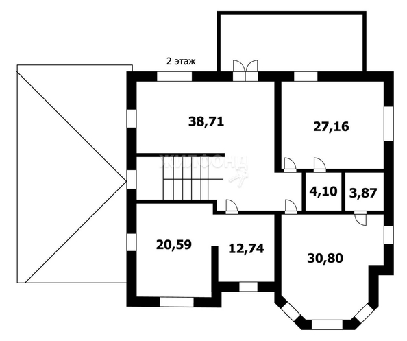 
   Продам дом, 565.6 м², Бердск

. Фото 47.