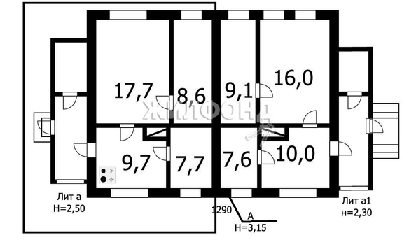 
   Продам дом, 43.7 м², Новосибирск

. Фото 13.