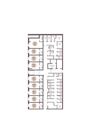 
   Продам помещение свободного назначения, 19.5 м², Зеленый город, дом 1

. Фото 1.