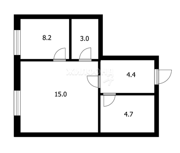 
   Продам 1-комнатную, 35.3 м², Заречная ул, 13

. Фото 27.