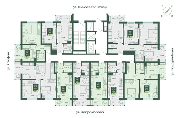 
   Продам студию, 28.41 м², Мичурин

. Фото 1.