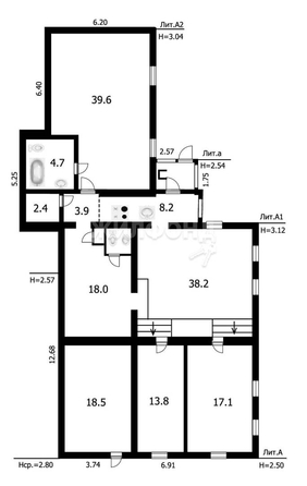 
   Продам дом, 166.2 м², Новосибирск

. Фото 18.