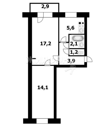 
   Продам 2-комнатную, 44.1 м², Планировочная ул, 3

. Фото 32.