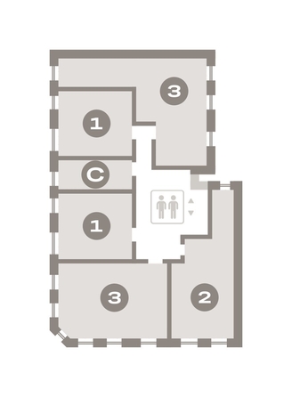 
   Продам 2-комнатную, 77.07 м², 3-й микрорайон, 3

. Фото 13.