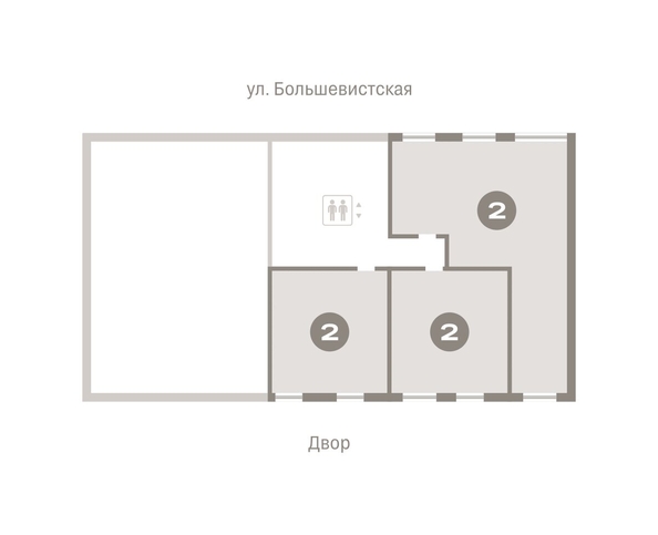 
   Продам 2-комнатную, 112.3 м², Европейский берег, дом 44

. Фото 1.