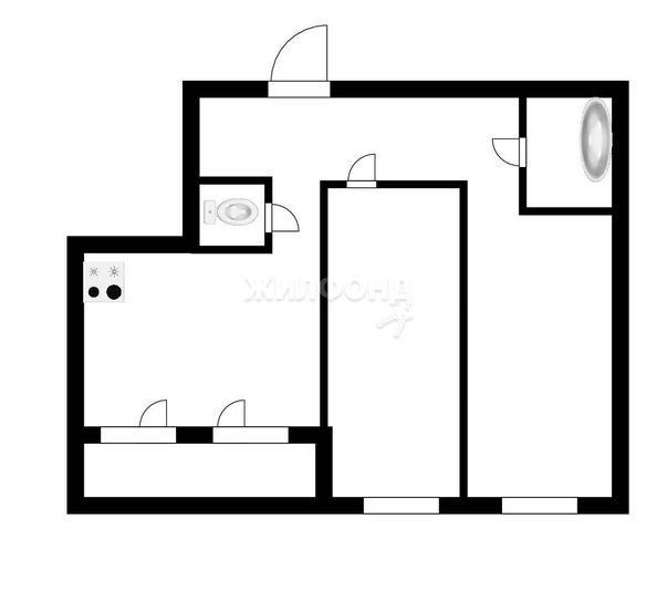 
   Продам 3-комнатную, 65 м², Гоголя ул, 211

. Фото 23.