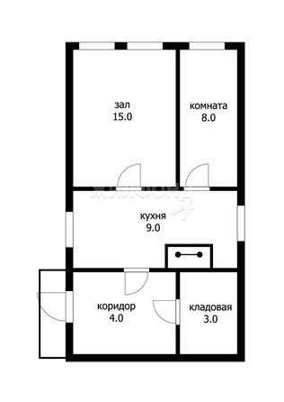 
   Продам дом, 36.7 м², Юрты

. Фото 10.