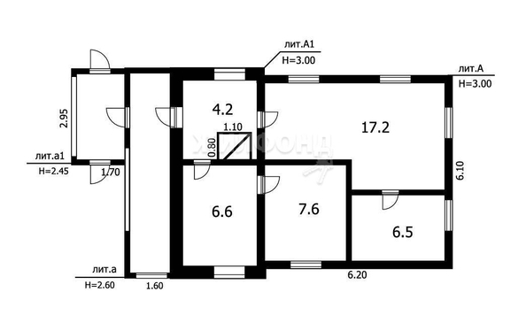 
   Продам дом, 130.6 м², Обь

. Фото 9.