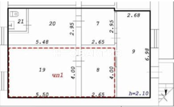 
   Продам помещение свободного назначения, 75 м², Петухова ул, 16

. Фото 5.