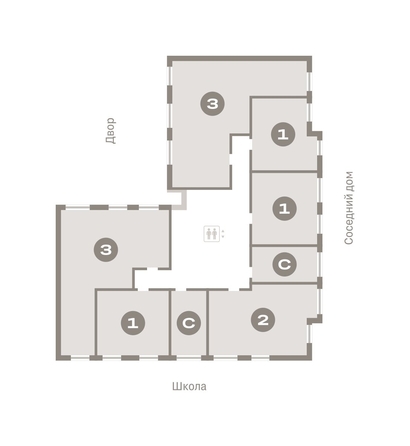 
   Продам 3-комнатную, 84.7 м², Лебедевский квартал, дом 1

. Фото 16.