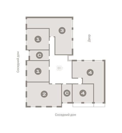 
  Продается студия, 20.65 м², ЖК Европейский берег, дом 45
. Фото 1.