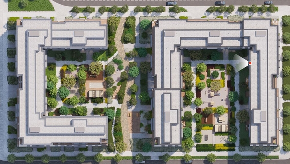 
  Продается 2-комн. квартира 61.7 м², в ЖК Пшеница, 6.1. Фото 2.